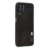 Samsung Galaxy M33 Kılıf Loop Deri Silikon - Siyah