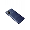 Samsung Galaxy M51 Kılıf Auto Focus Karbon Kapak - Lacivert
