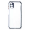 Samsung Galaxy M51 Kılıf Miami Şeffaf Silikon - Gri