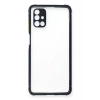 Samsung Galaxy M51 Kılıf Miami Şeffaf Silikon - Lacivert