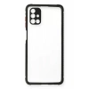 Samsung Galaxy M51 Kılıf Miami Şeffaf Silikon - Siyah