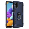 Samsung Galaxy M51 Kılıf Sofya Yüzüklü Silikon Kapak - Lacivert