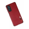 Samsung Galaxy M52 5G Kılıf Loop Deri Silikon - Kırmızı