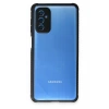 Samsung Galaxy M52 5G Kılıf Miami Şeffaf Silikon - Siyah