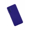 Samsung Galaxy M52 5G Kılıf Nano içi Kadife Silikon - Mor