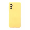 Samsung Galaxy M52 5G Kılıf Nano içi Kadife Silikon - Sarı