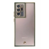 Samsung Galaxy Note 20 Ultra Kılıf Liva Lens Silikon - Yeşil