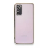 Samsung Galaxy S20 FE Kılıf Lensli Silikon - Gold