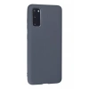 Samsung Galaxy S20 Kılıf Nano içi Kadife Silikon - Gri