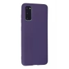 Samsung Galaxy S20 Kılıf Nano içi Kadife Silikon - Mor