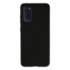Samsung Galaxy S20 Kılıf Nano içi Kadife Silikon - Siyah