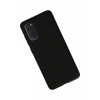 Samsung Galaxy S20 Kılıf Nano içi Kadife Silikon - Siyah