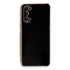 Samsung Galaxy S20 Kılıf Volet Silikon - Siyah