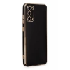 Samsung Galaxy S20 Kılıf Volet Silikon - Siyah