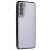 Samsung Galaxy S21 FE Kılıf Lensli Silikon - Siyah