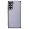 Samsung Galaxy S21 FE Kılıf Lensli Silikon - Siyah
