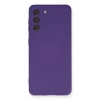 Samsung Galaxy S21 Kılıf Nano içi Kadife Silikon - Mor