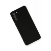 Samsung Galaxy S21 Plus Kılıf Nano içi Kadife Silikon - Siyah