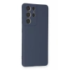 Samsung Galaxy S21 Ultra Kılıf Nano içi Kadife Silikon - Gri