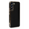 Samsung Galaxy S22 Plus Kılıf Volet Silikon - Siyah