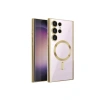 Samsung Galaxy S22 Ultra Kılıf Kross Magneticsafe Kapak - Gold
