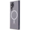 Samsung Galaxy S22 Ultra Kılıf Magneticsafe Şeffaf Silikon - Şeffaf