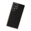 Samsung Galaxy S22 Ultra Kılıf Volet Silikon - Siyah