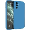 Samsung Galaxy S23 FE Kılıf First Silikon - Mavi