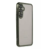 Samsung Galaxy S23 FE Kılıf Lensli Silikon - Yeşil
