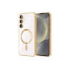 Samsung Galaxy S23 Kılıf Kross Magneticsafe Kapak - Gold