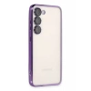 Samsung Galaxy S23 Kılıf Lensli Silikon - Mor