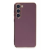 Samsung Galaxy S23 Kılıf Volet Silikon - Mor