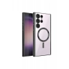 Samsung Galaxy S23 Ultra Kılıf Kross Magneticsafe Kapak - Siyah