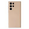 Samsung Galaxy S23 Ultra Kılıf Nano içi Kadife Silikon - Pudra