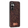 Samsung Galaxy S24 FE Bright Simli Kapak - Derin Mor
