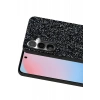 Samsung Galaxy S24 FE Bright Simli Kapak - Siyah
