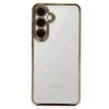 Samsung Galaxy S24 FE Kılıf Lensli Silikon - Gold