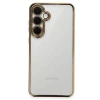 Samsung Galaxy S24 FE Kılıf Lensli Silikon - Gold