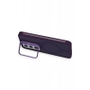 Samsung Galaxy S24 Flet Lens Magsafe Kapak - Derin Mor