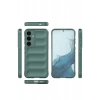 Samsung Galaxy S24 Kılıf Optimum Silikon - Koyu Yeşil