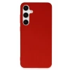 Samsung Galaxy S24 Plus Kılıf First Silikon - Kırmızı