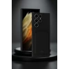 Samsung Galaxy S24 Ultra Kılıf Kelvin Kartvizitli Silikon - Siyah