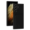 Samsung Galaxy S24 Ultra Kılıf Kelvin Kartvizitli Silikon - Siyah