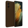 Samsung Galaxy S25 Edge First Silikon - Kahverengi