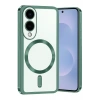 Samsung Galaxy S25 Edge Kross Magneticsafe Kapak - Koyu Yeşil