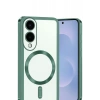 Samsung Galaxy S25 Edge Kross Magneticsafe Kapak - Koyu Yeşil
