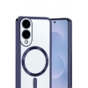 Samsung Galaxy S25 Edge Kross Magneticsafe Kapak - Lacivert