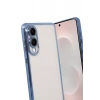 Samsung Galaxy S25 Edge Lensli Silikon - Açık Mavi
