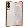 Samsung Galaxy S25 Edge Lensli Silikon - Gold