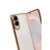Samsung Galaxy S25 Edge Lensli Silikon - Gold